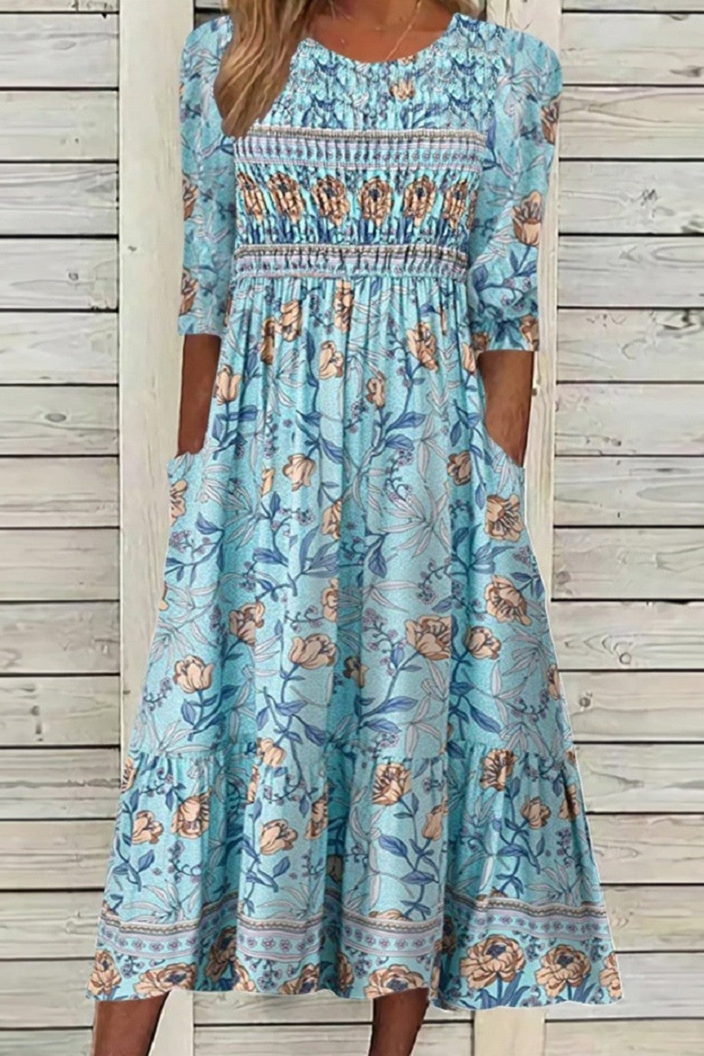 Jolie - Flowy Floral Dress