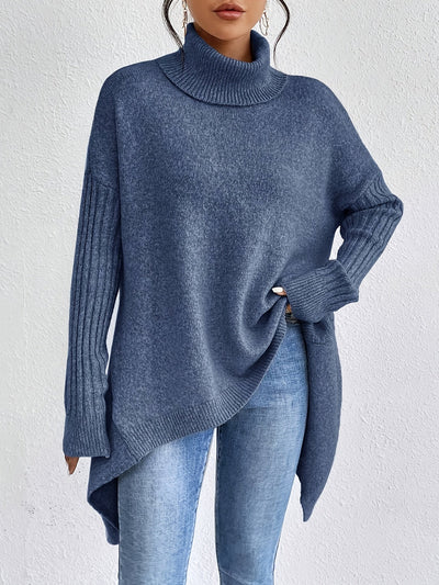 Isla - Cozy Turtleneck Oversized Sweater