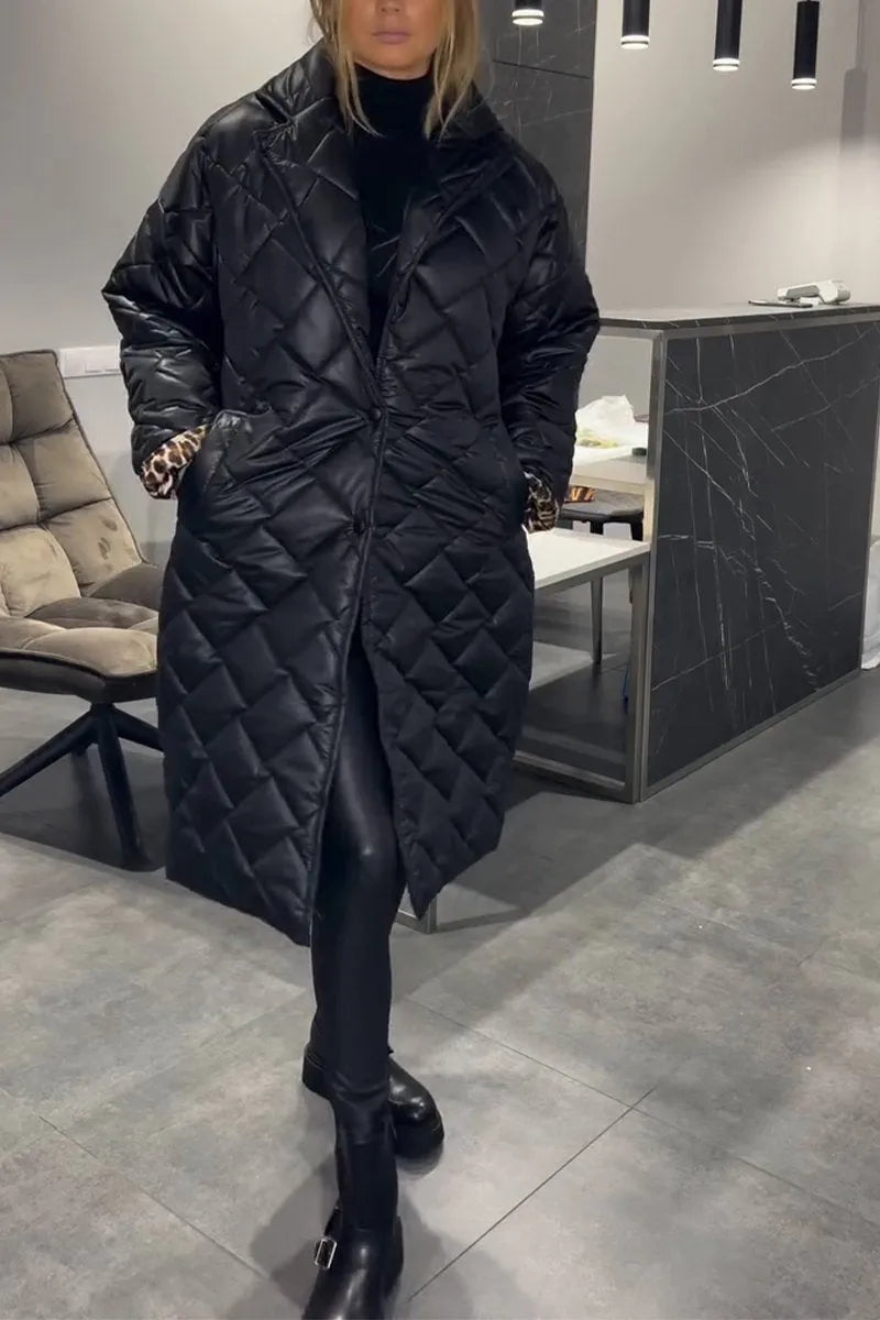 Ofira - Reversible Quilted Longline Coat