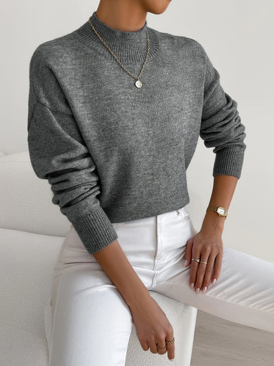 Yvonne - Classic High-Neck Sweater