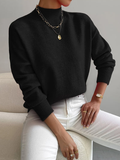 Yvonne - Classic High-Neck Sweater