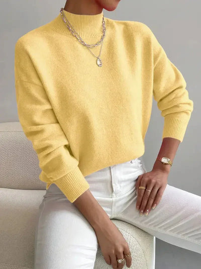 Yvonne - Classic High-Neck Sweater