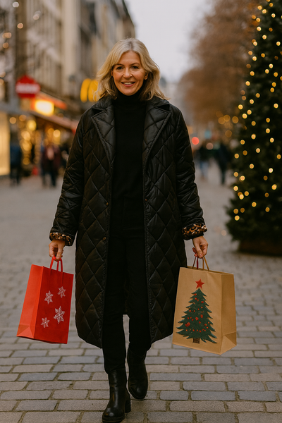 Ofira - Reversible Quilted Longline Coat