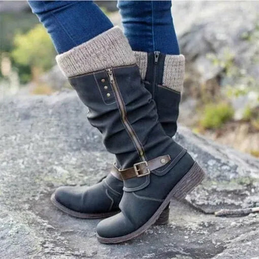 Nancy & Ruth | Ankle Boots With Side Zipper