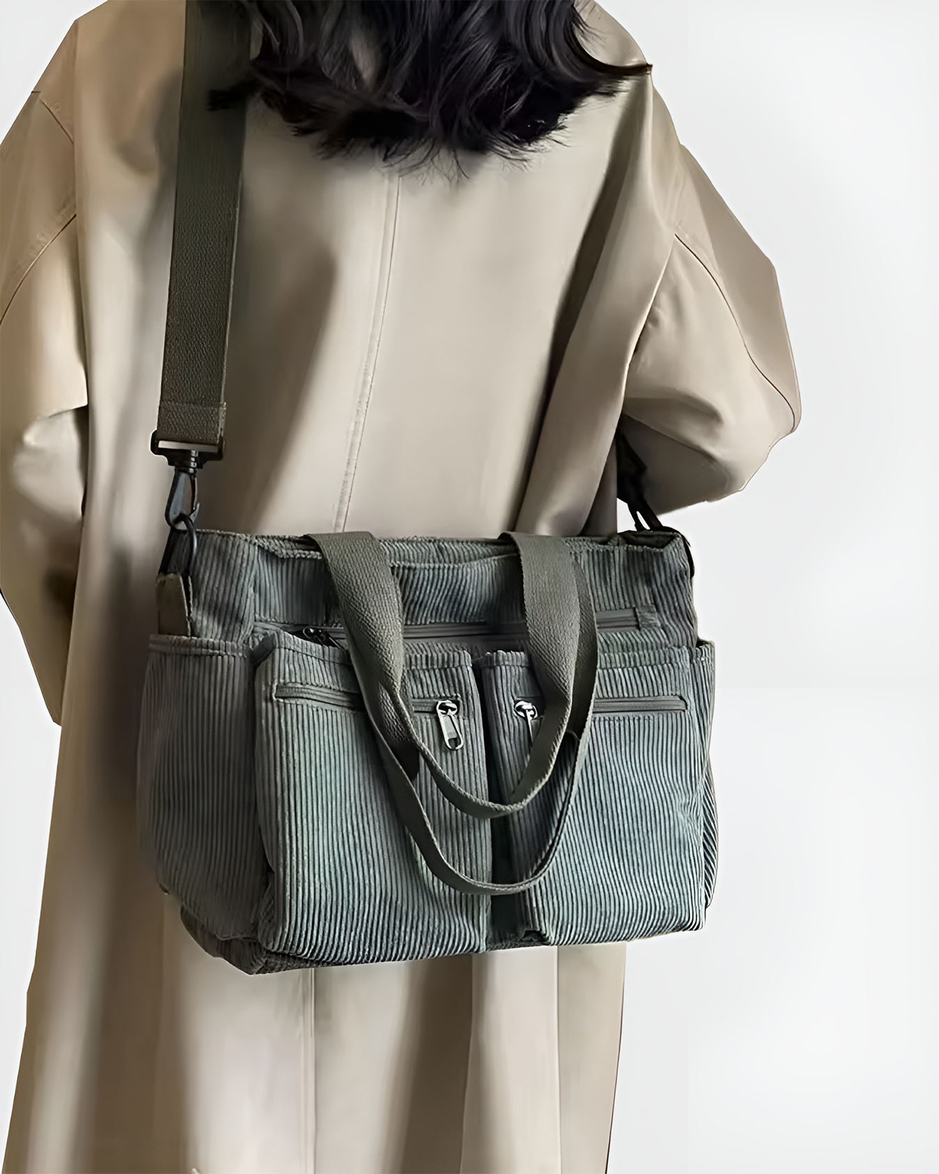 Less – Stylish Multi-Pocket Everyday Tote