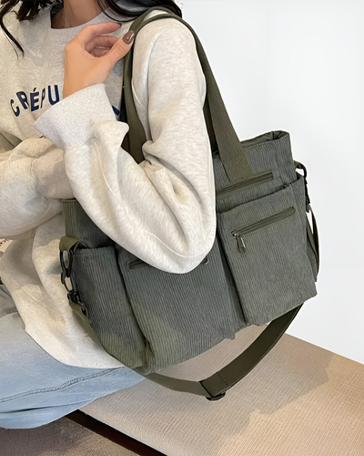 Less – Stylish Multi-Pocket Everyday Tote