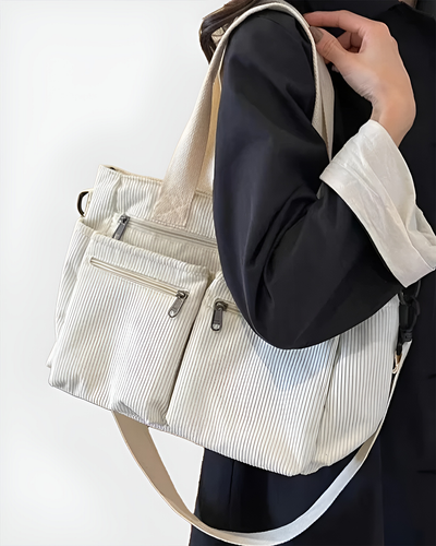 Less – Stylish Multi-Pocket Everyday Tote